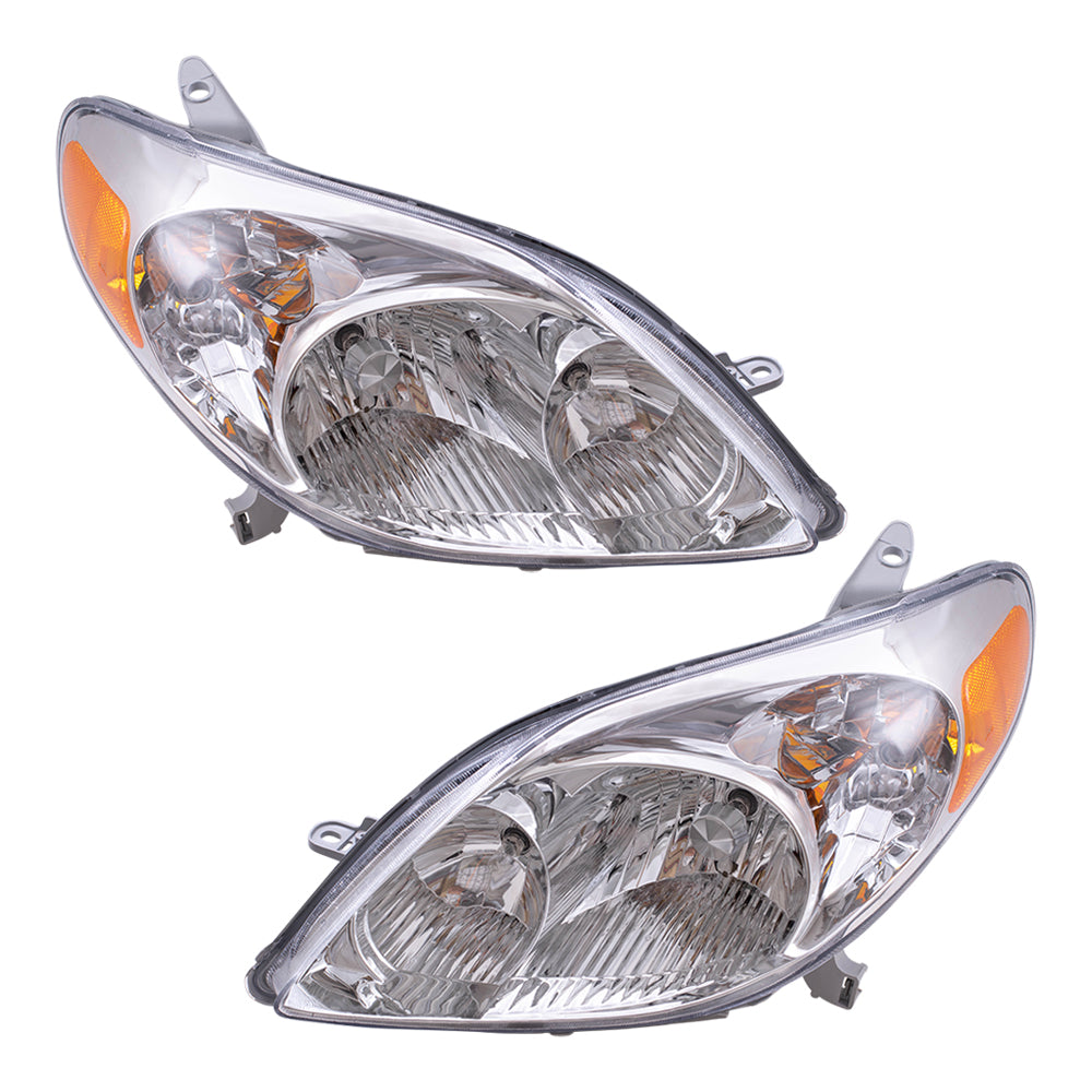 Headlight for 2003-2008 Matrix 8115002220 Set