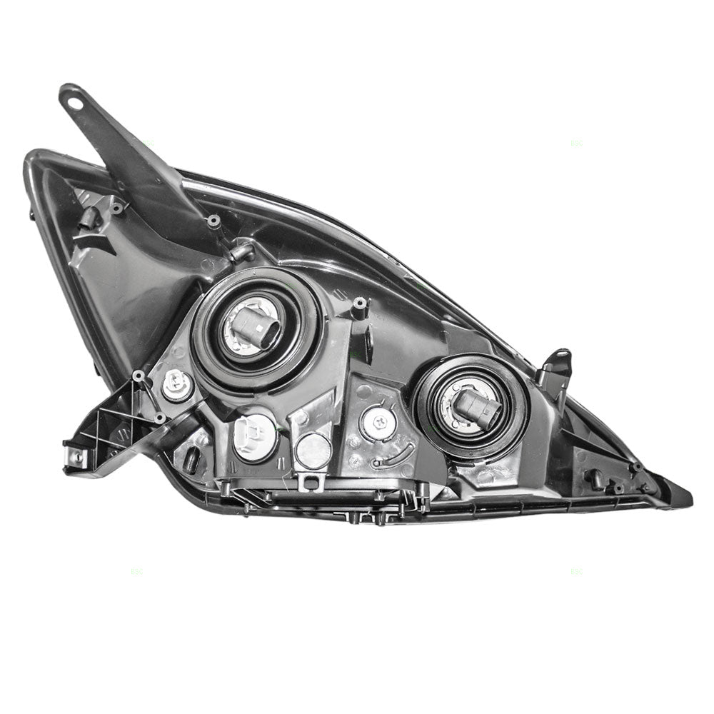 Brock Replacement Drivers Halogen Headlight Headlamp Compatible with 2004-2005 Sienna Van 81150AE010