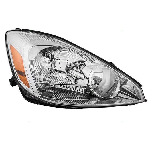 Brock Replacement Passengers Halogen Headlight Headlamp Compatible with 2004-2005 Sienna Van 81110AE010