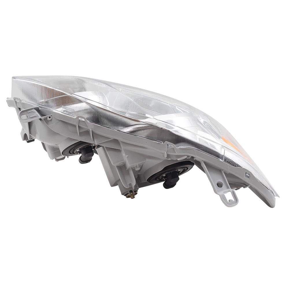 Brock Replacement Passengers Halogen Headlight Headlamp with Clear Lens Compatible with 2005-2008 Corolla N. America 8111002360