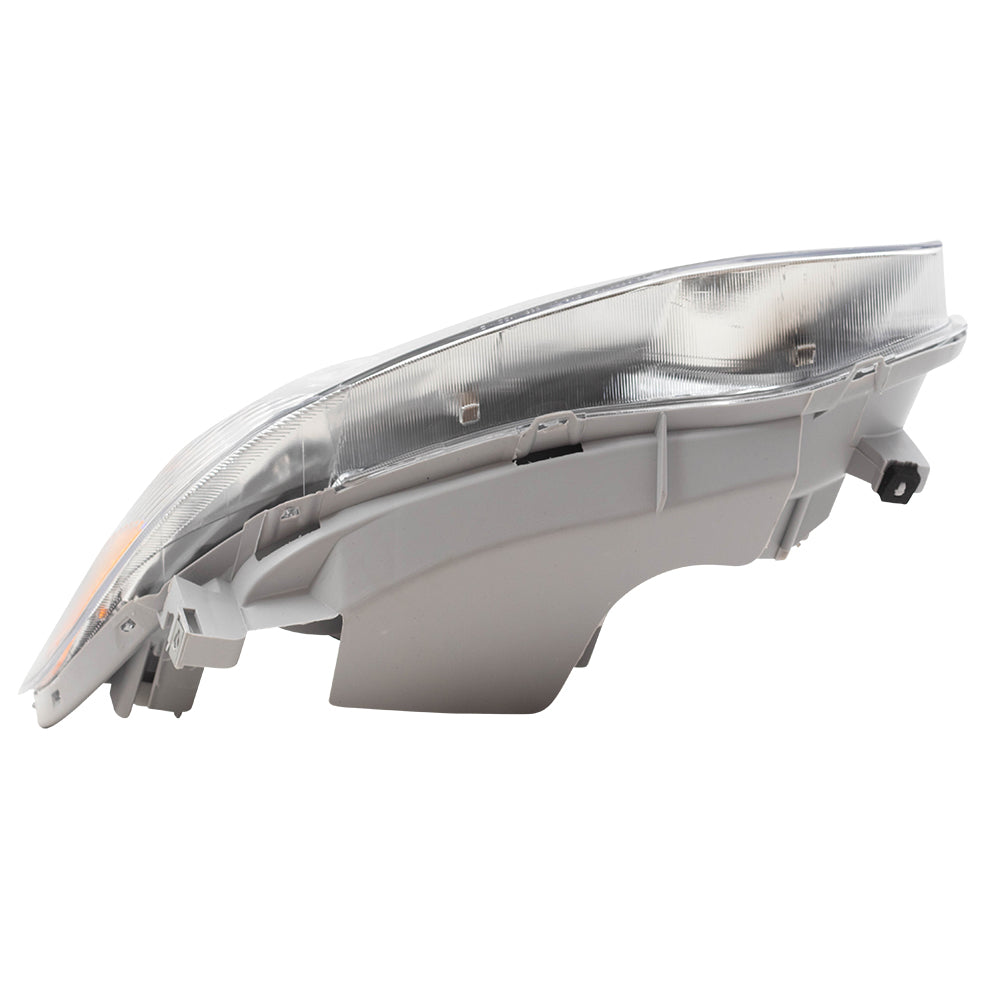 Brock Replacement Passengers Halogen Headlight Headlamp with Clear Lens Compatible with 2005-2008 Corolla N. America 8111002360