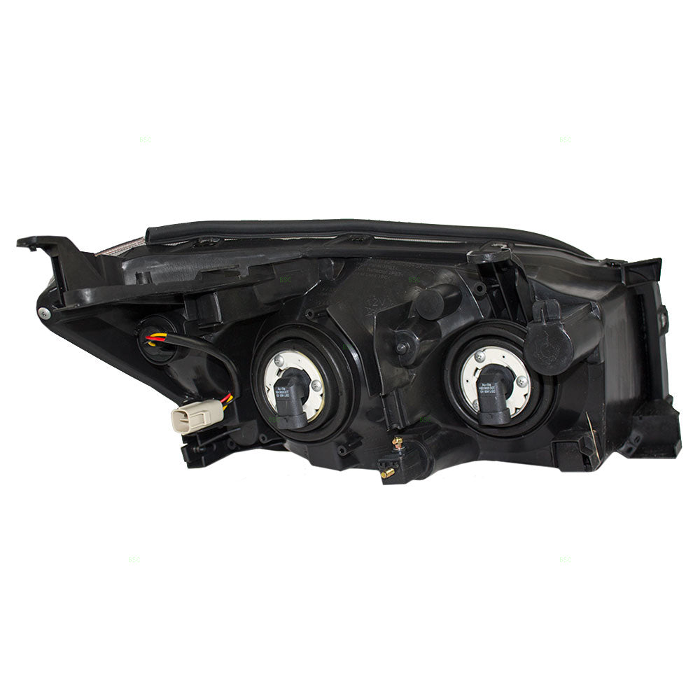 Brock Aftermarket Replacement Driver Left Halogen Combination Headlight Assembly Compatible With 2009-2012 Toyota RAV4 Base/Limited