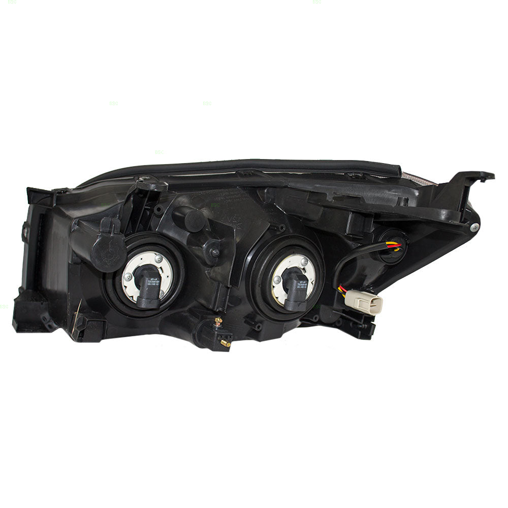 Brock Aftermarket Replacement Passenger Right Halogen Combination Headlight Assembly Compatible With 2009-2012 Toyota RAV4 Base/Limited
