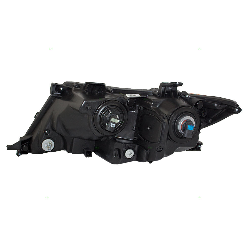 Brock Replacement Passengers Halogen Headlight Headlamp Compatible with 2009-2016 Venza 811100T020