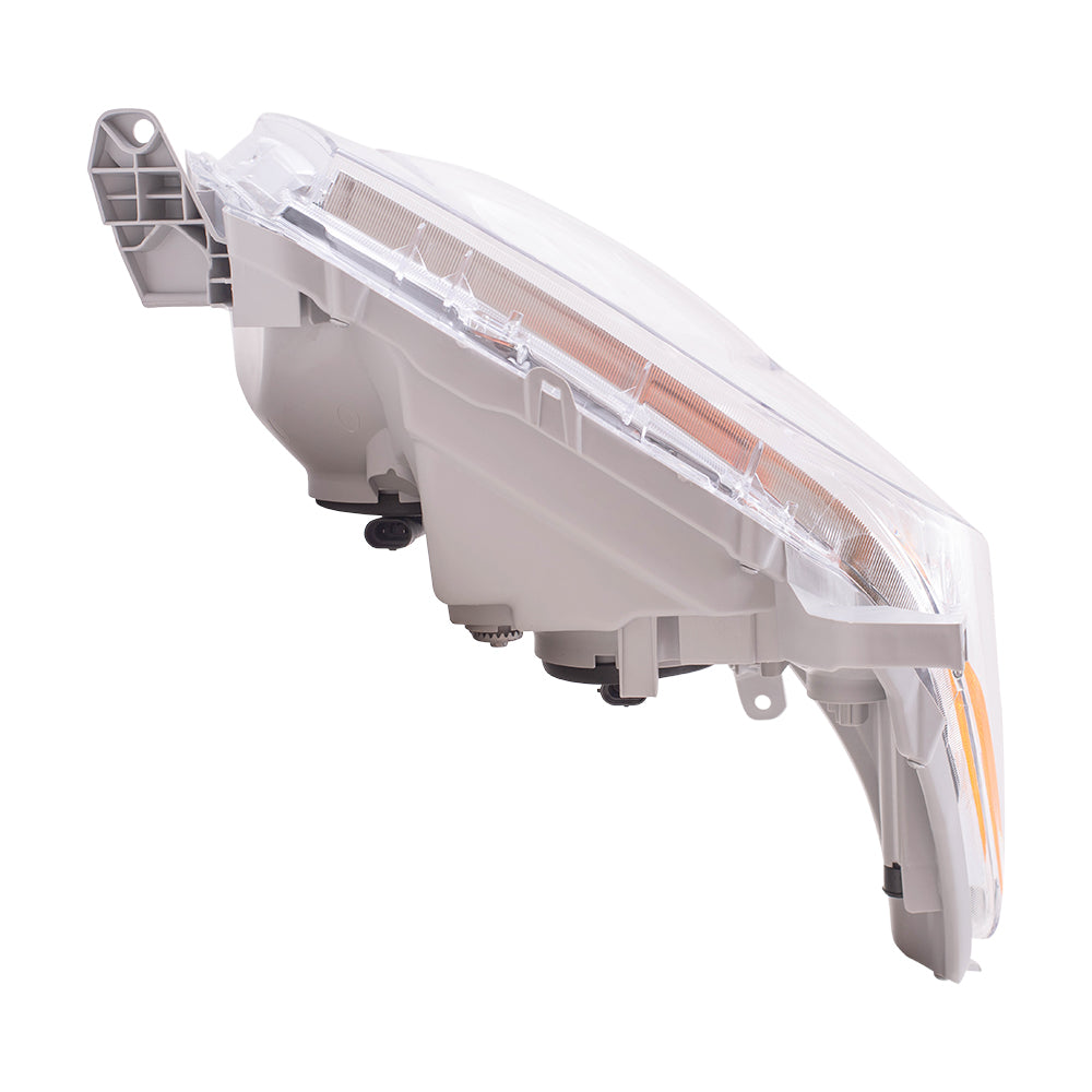 Brock Replacement Drivers Headlight Headlamp Compatible with 2011-2013 Highlander SUV 81150-0E130