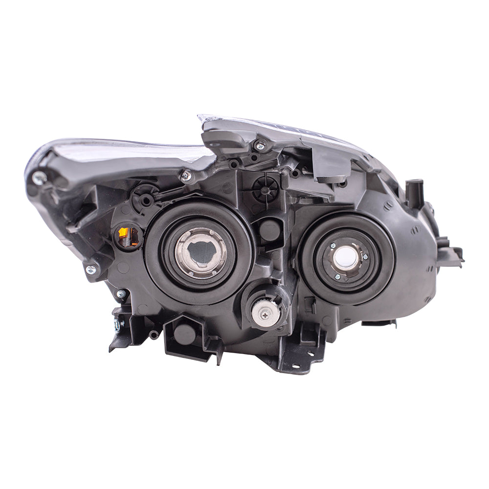 Brock Aftermarket Replacement Driver Left Halogen Combination Headlight Assembly Compatible With 2012-2015 Toyota Prius