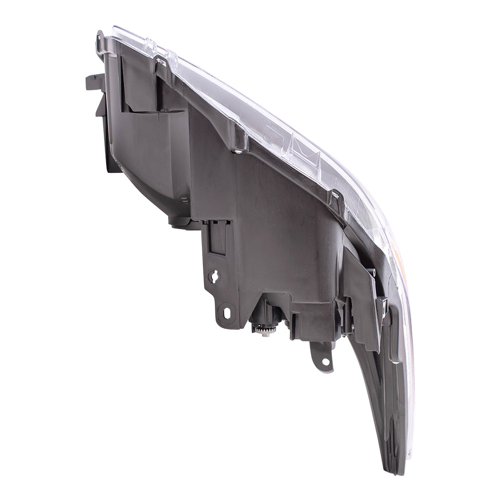 Brock Aftermarket Replacement Driver Left Halogen Combination Headlight Assembly Compatible With 2012-2015 Toyota Prius