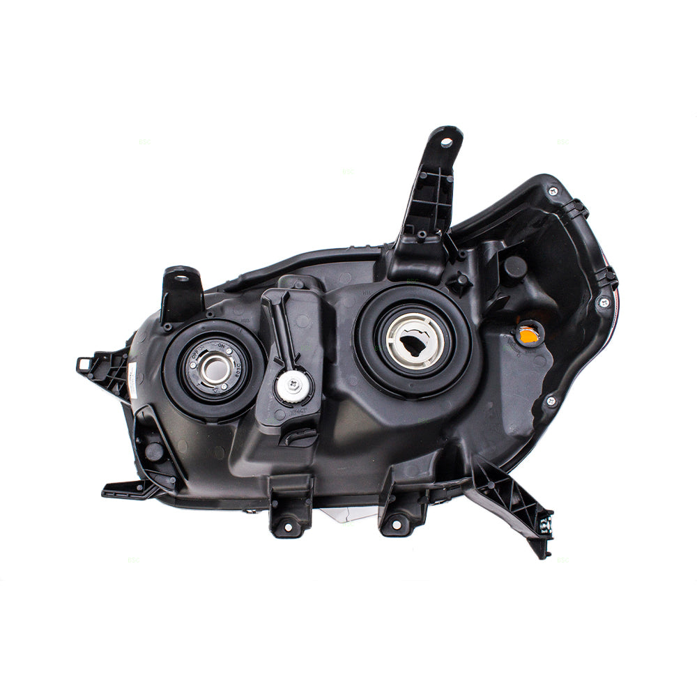 Brock Replacement Passengers Combination Headlight Headlamp Unit w/ Chrome Bezel Compatible with 4Runner 8113035520