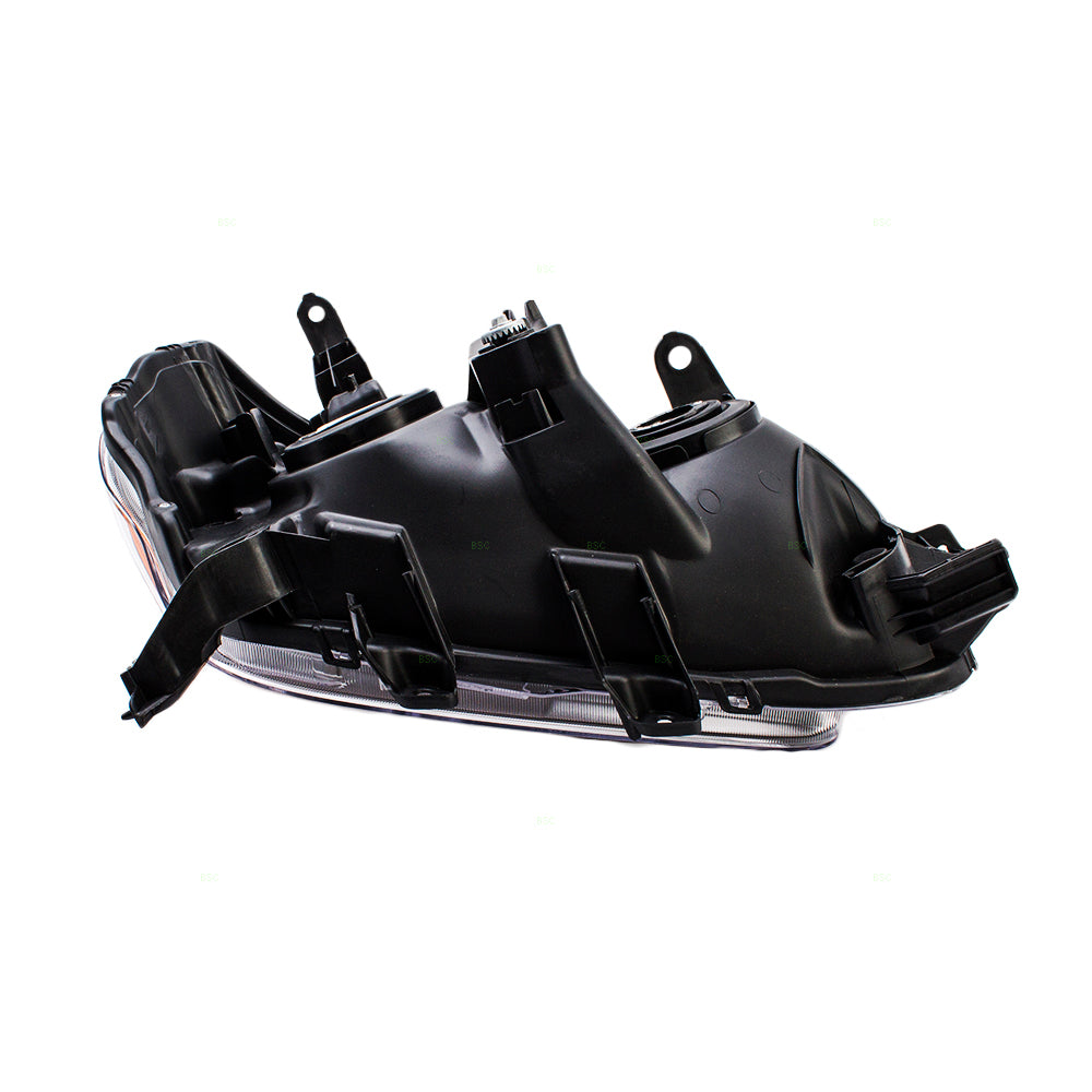 Brock Replacement Drivers Combination Headlight Headlamp Unit w/ Black Bezel Compatible with 4Runner 8117035530