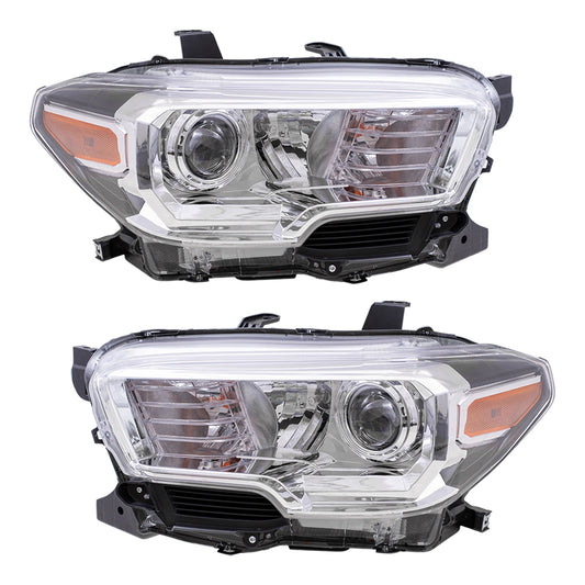 Headlight for 2019-2023 Tacoma LED Daytime Running Light w/ Fog Lights 8115004262 Set