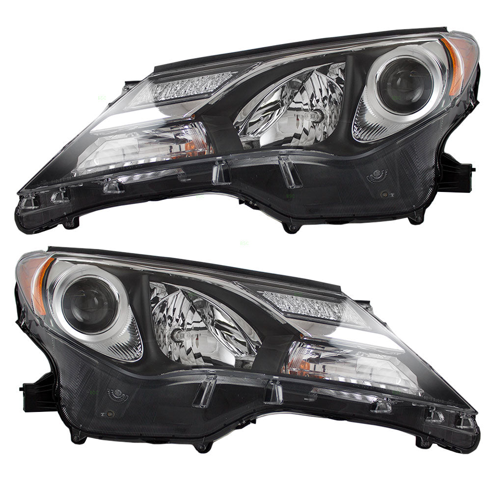 Headlight for 2013-2015 RAV4 811500R042 Set