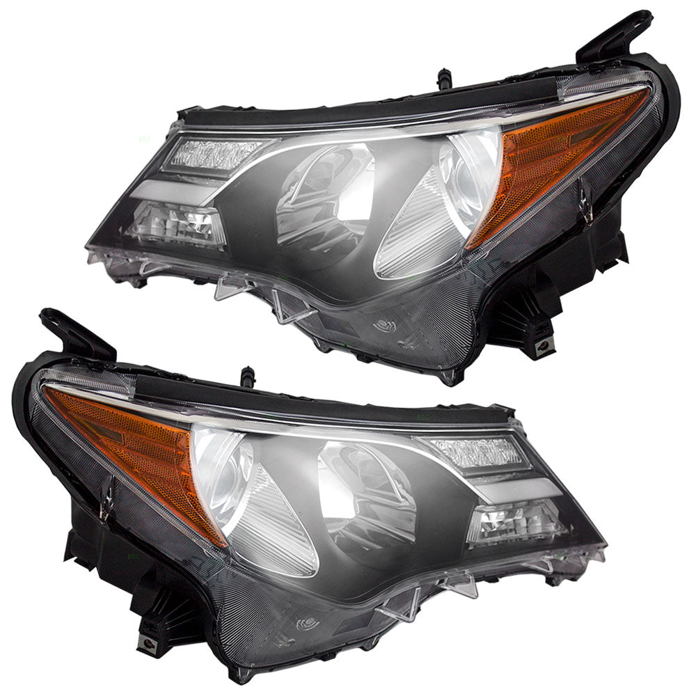 Headlight for 2013-2015 RAV4 811500R042 Set