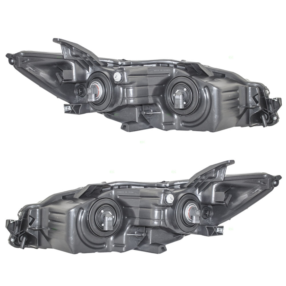 Headlight for 2015-2016 Camry w/ Black Housing 8115006C70 Set