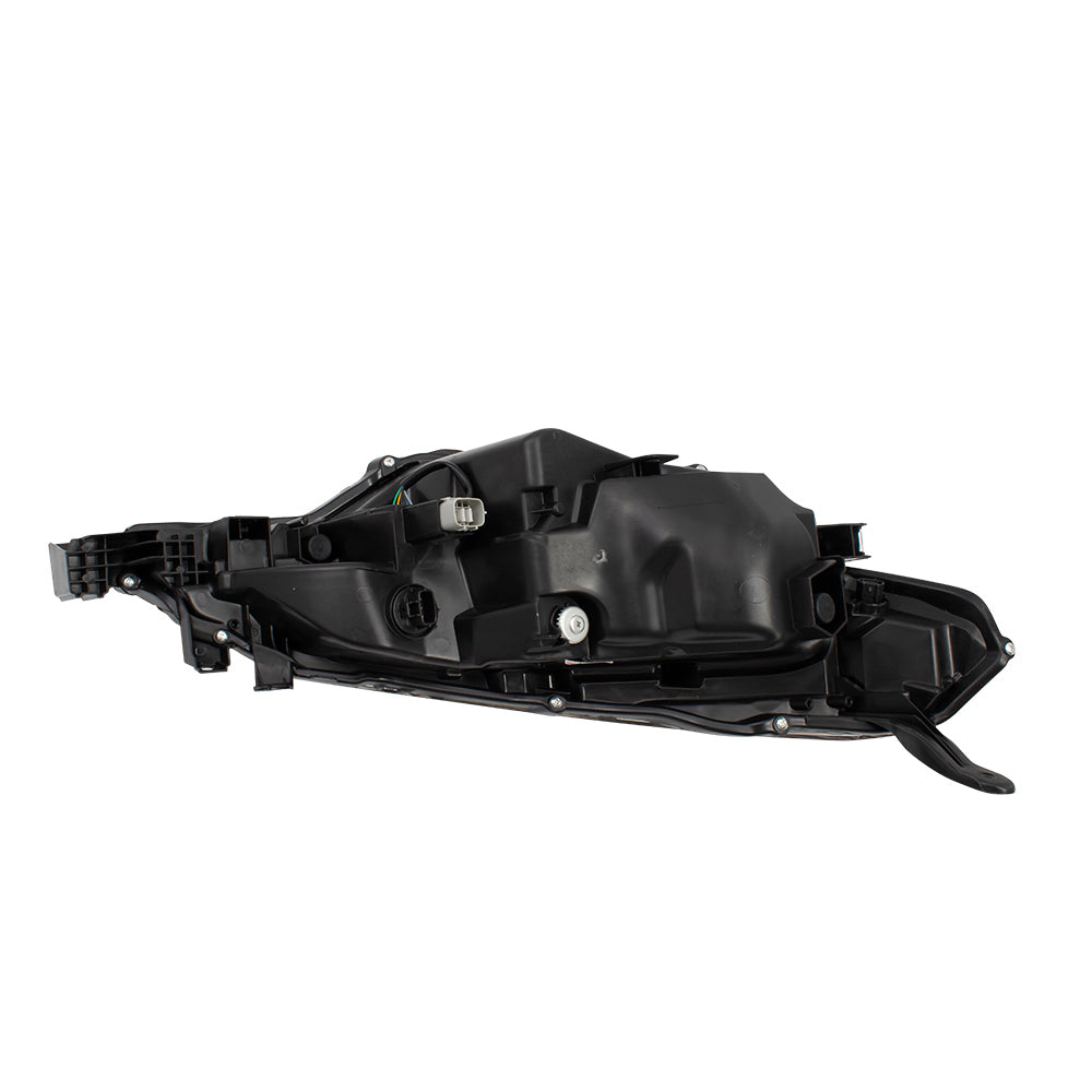 Brock Replacement Drivers Headlight Headlamp w/ Integrated LED Daytime Running Light Compatible with 17-19 Corolla 8115002M70