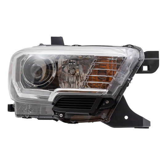 Headlight for 2016-2023 Tacoma w/ Halogen Fog Lights w/ LED DRL 8111004270 Right