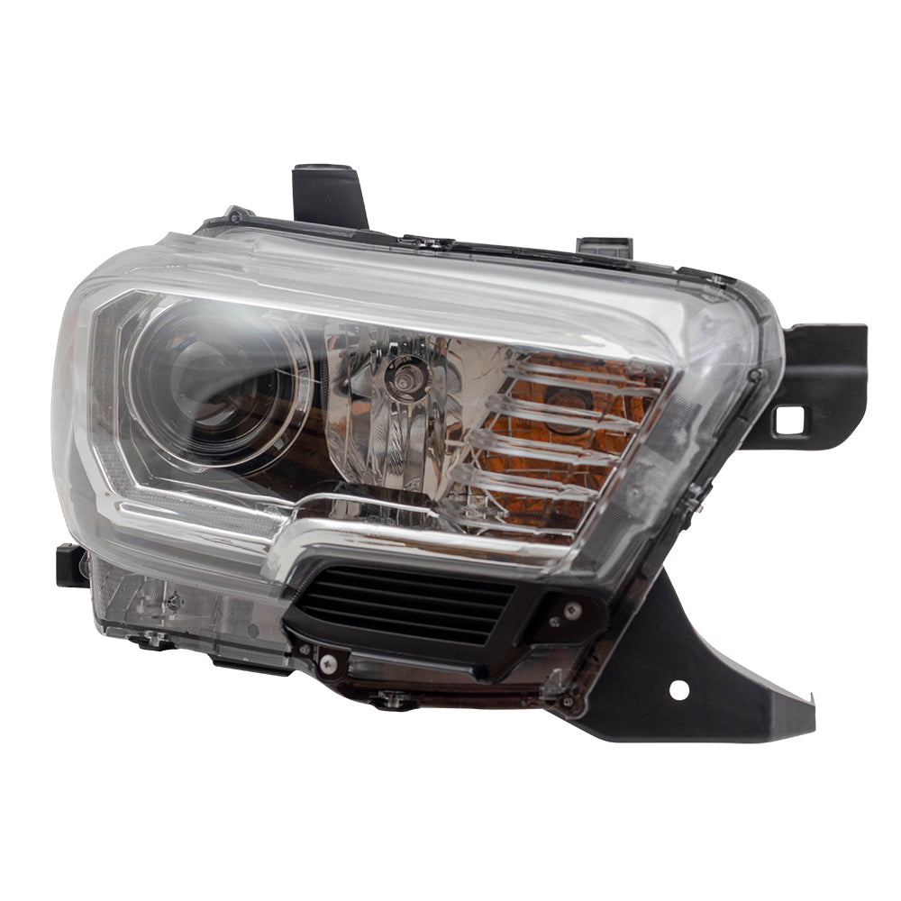 Headlight for 2016-2023 Tacoma w/ Halogen Fog Lights w/ LED DRL 8111004270 Right