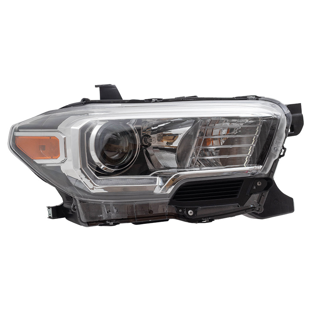 Headlight for 2016-2023 Tacoma w/ Halogen Fog Lights w/ LED DRL 8111004270 Right