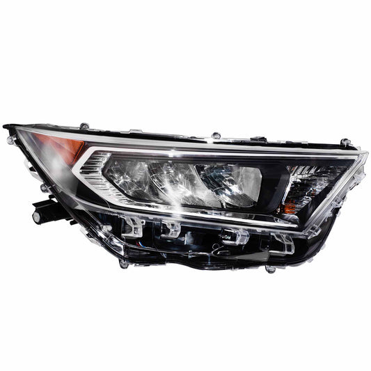 Headlight for 2019-2021 RAV4 LED w/ Chrome Bezel NA Built Except LE 811100R142 Right TO2503275