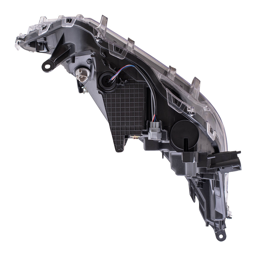 Headlight for 2019-2022 RAV4 LED LE Black NA Built w/o LED Signal w/o Adaptive 811500R152 Left