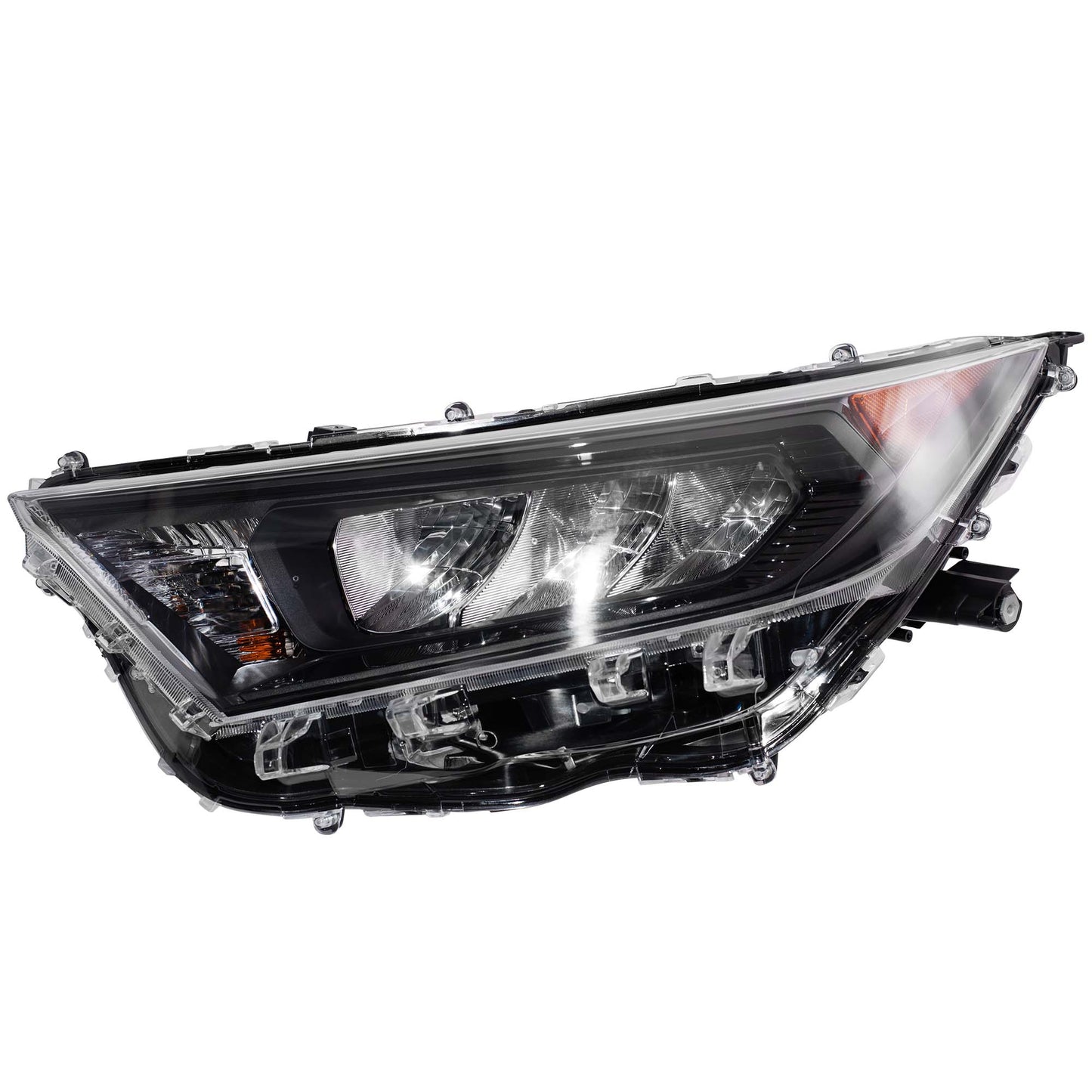 Headlight for 2019-2022 RAV4 LED LE Black NA Built w/o LED Signal w/o Adaptive 811500R152 Left TO2502274