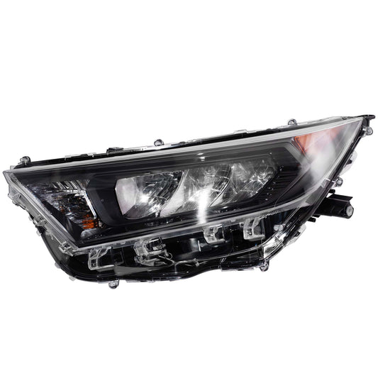 Headlight for 2019-2022 RAV4 LED LE Black NA Built w/o LED Signal w/o Adaptive 811500R152 Left TO2502274