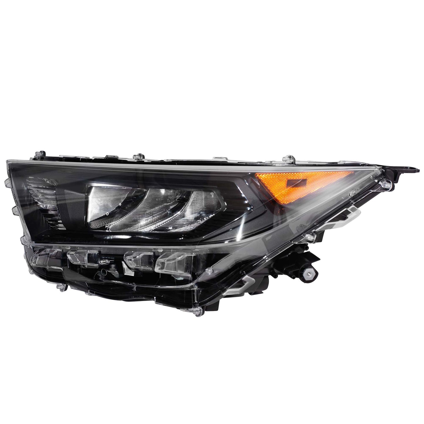 Headlight for 2019-2022 RAV4 LED LE Black NA Built w/o LED Signal w/o Adaptive 811500R152 Left TO2502274