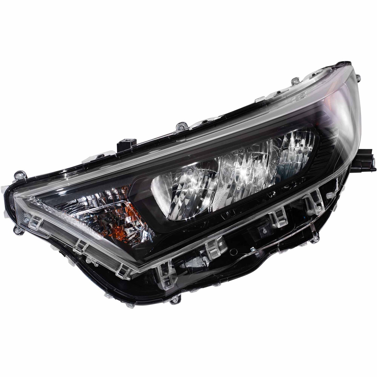 Headlight for 2019-2022 RAV4 LED LE Black NA Built w/o LED Signal w/o Adaptive 811500R152 Left TO2502274