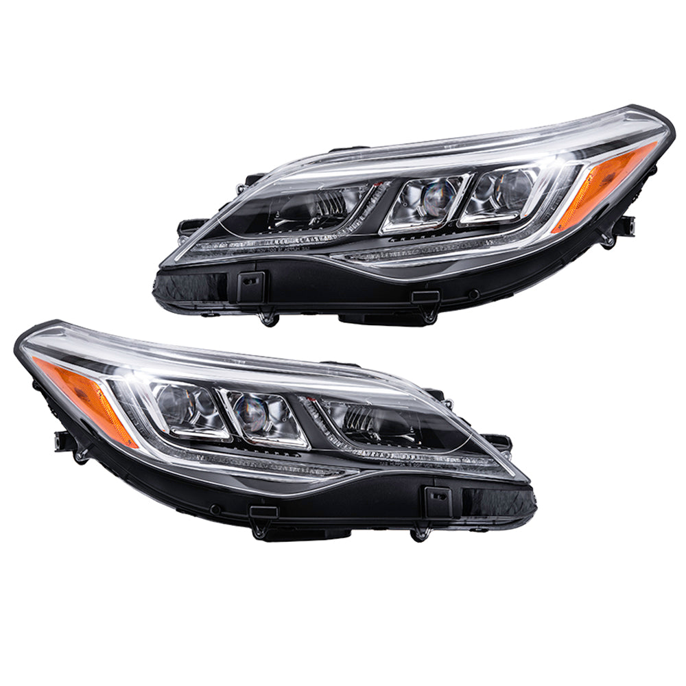 Brock 6221-0191LR Replacement LED Headlight Set