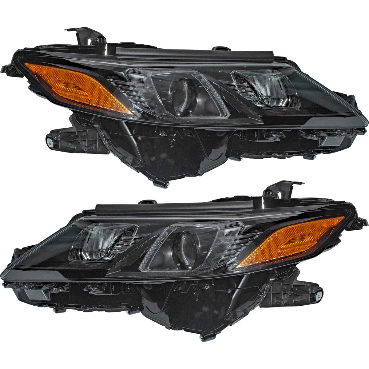 Headlight for 2020-2024 Camry LED SE/XSE w/ TRD Package w/o LED Signal Black 8115006C20 Set TO2502299