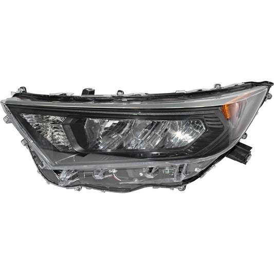 Headlight for 2019-2022 RAV4 LED Japan Built LE w/ Black w/o Adaptive Lighting 8117042822 Left