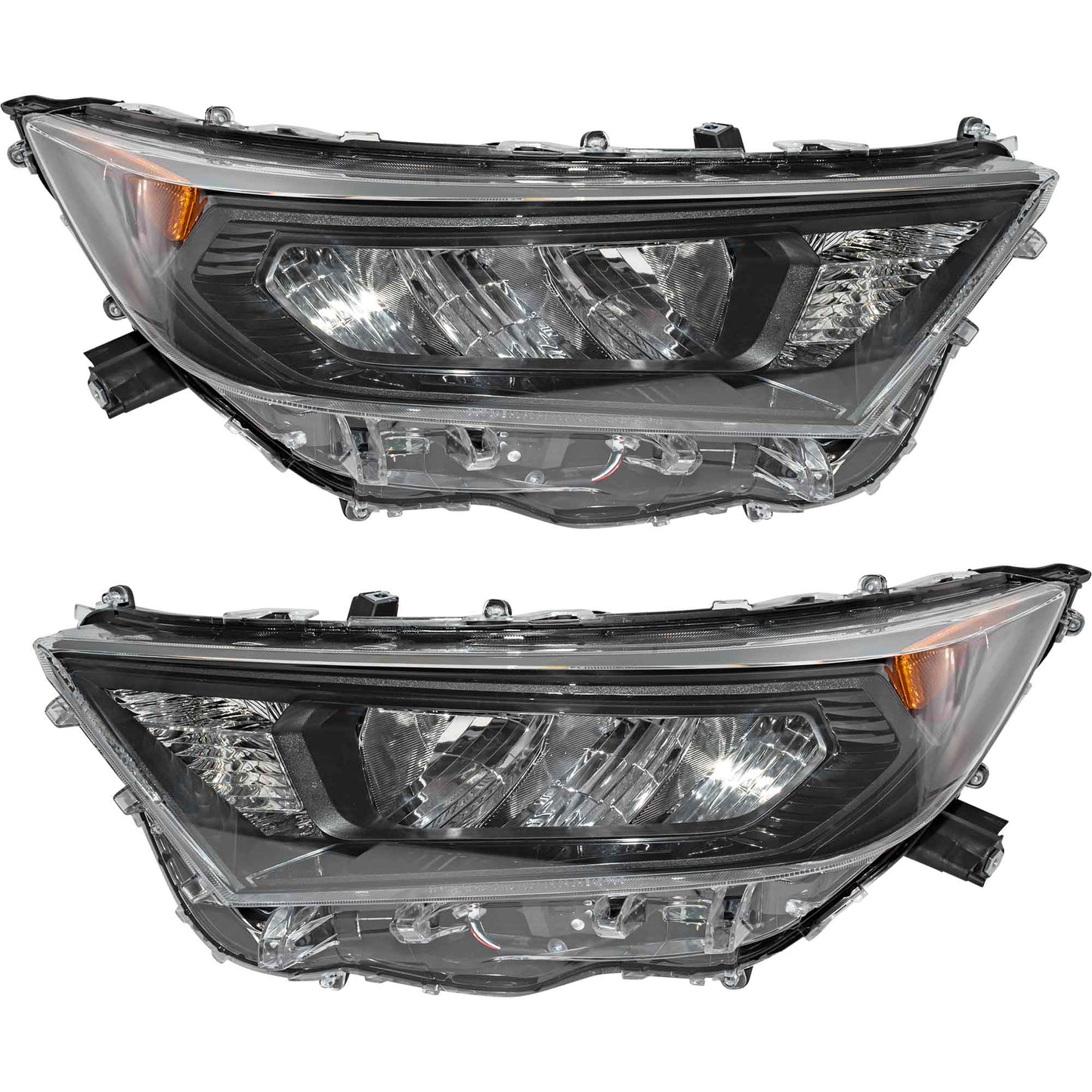 Headlight for 2019-2022 RAV4 LED Japan Built LE w/ Black w/o Adaptive Lighting 8117042822 Set