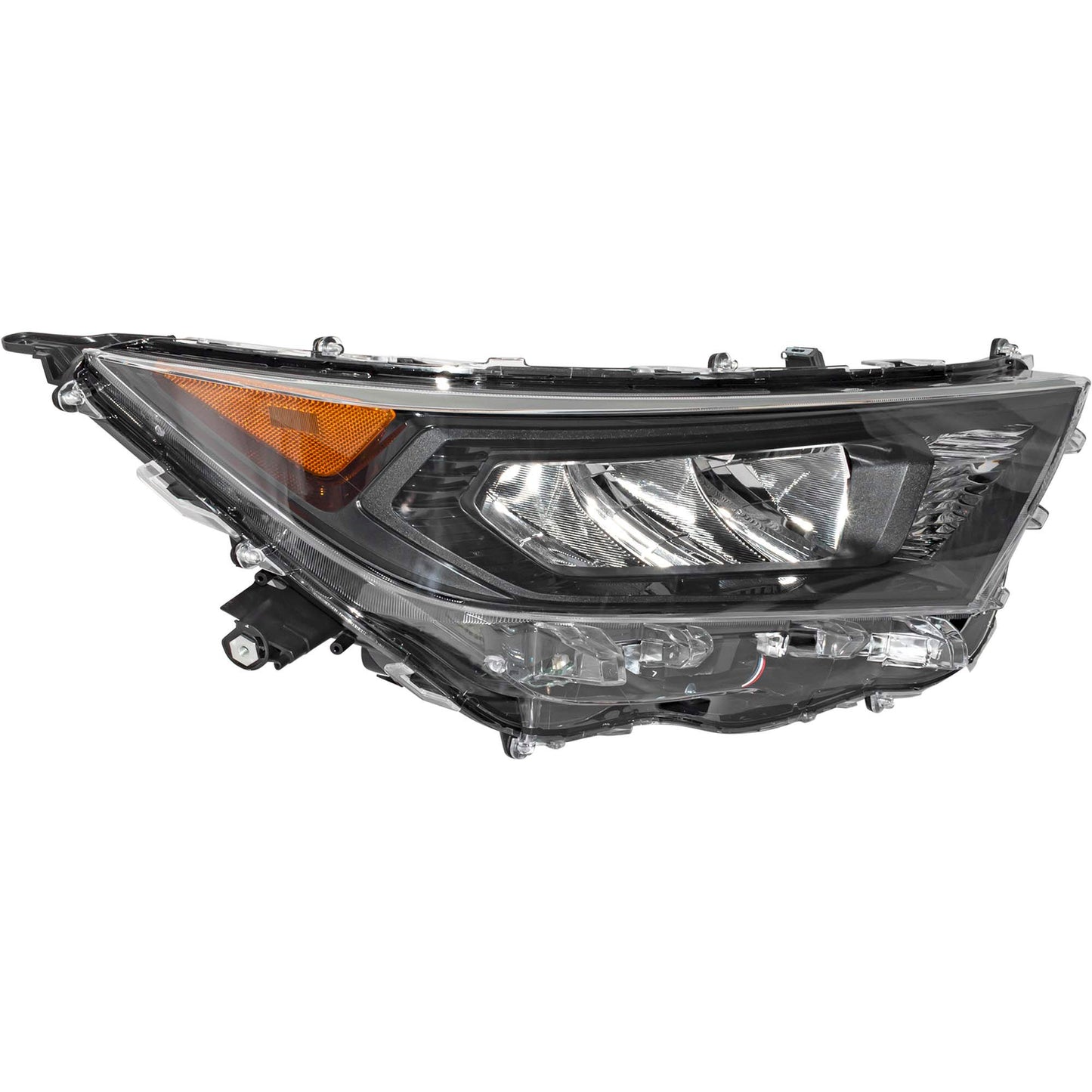 Headlight for 2019-2022 RAV4 LED Japan Built LE w/ Black w/o Adaptive Lighting 8117042822 Set