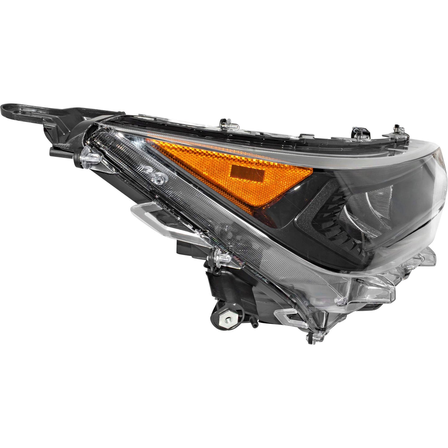Headlight for 2019-2022 RAV4 LED Japan Built LE w/ Black w/o Adaptive Lighting 8117042822 Set