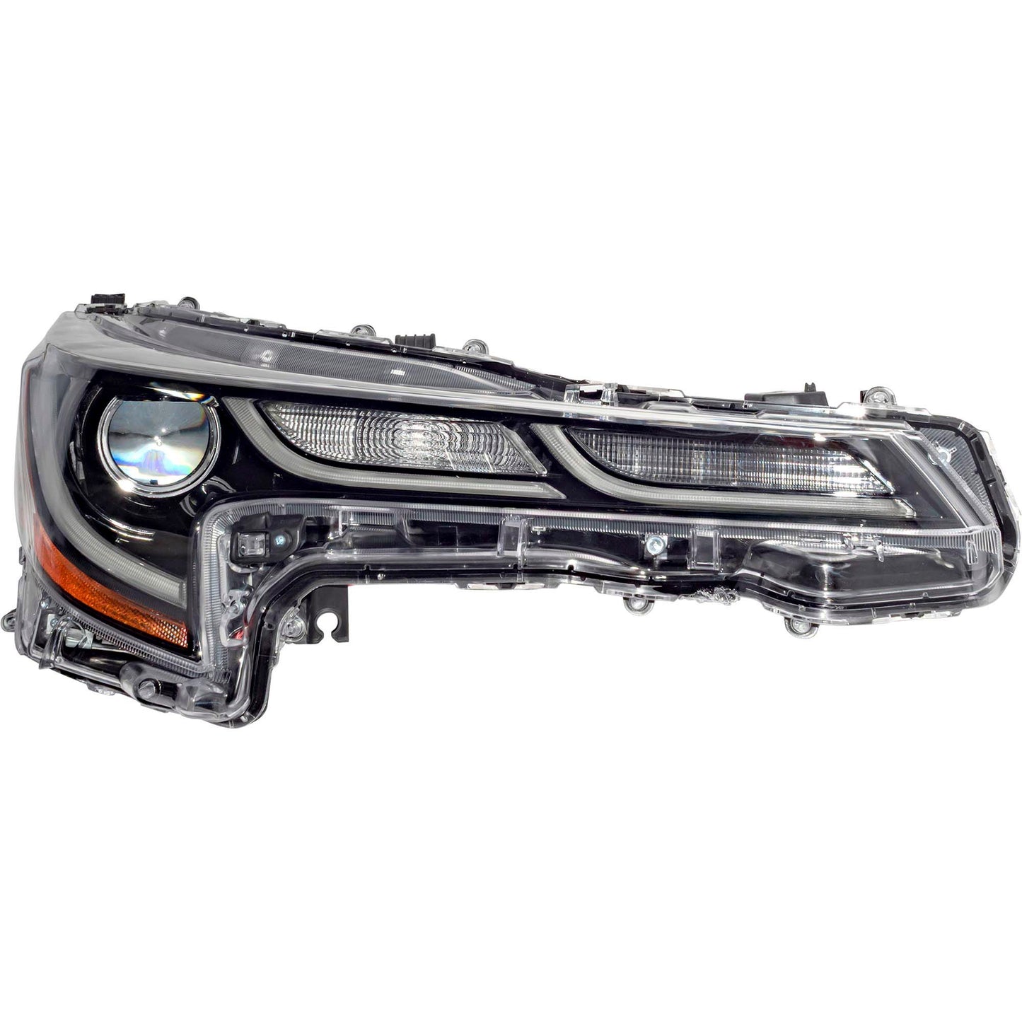 Brock Driver Side Left Passenger Side Right LED Combination Headlight Assembly Set Compatible with 2020-2022 Toyota Corolla Sedan North American Built SE/XLE/XSE Without Apex/Nightshade 6221-0204LR