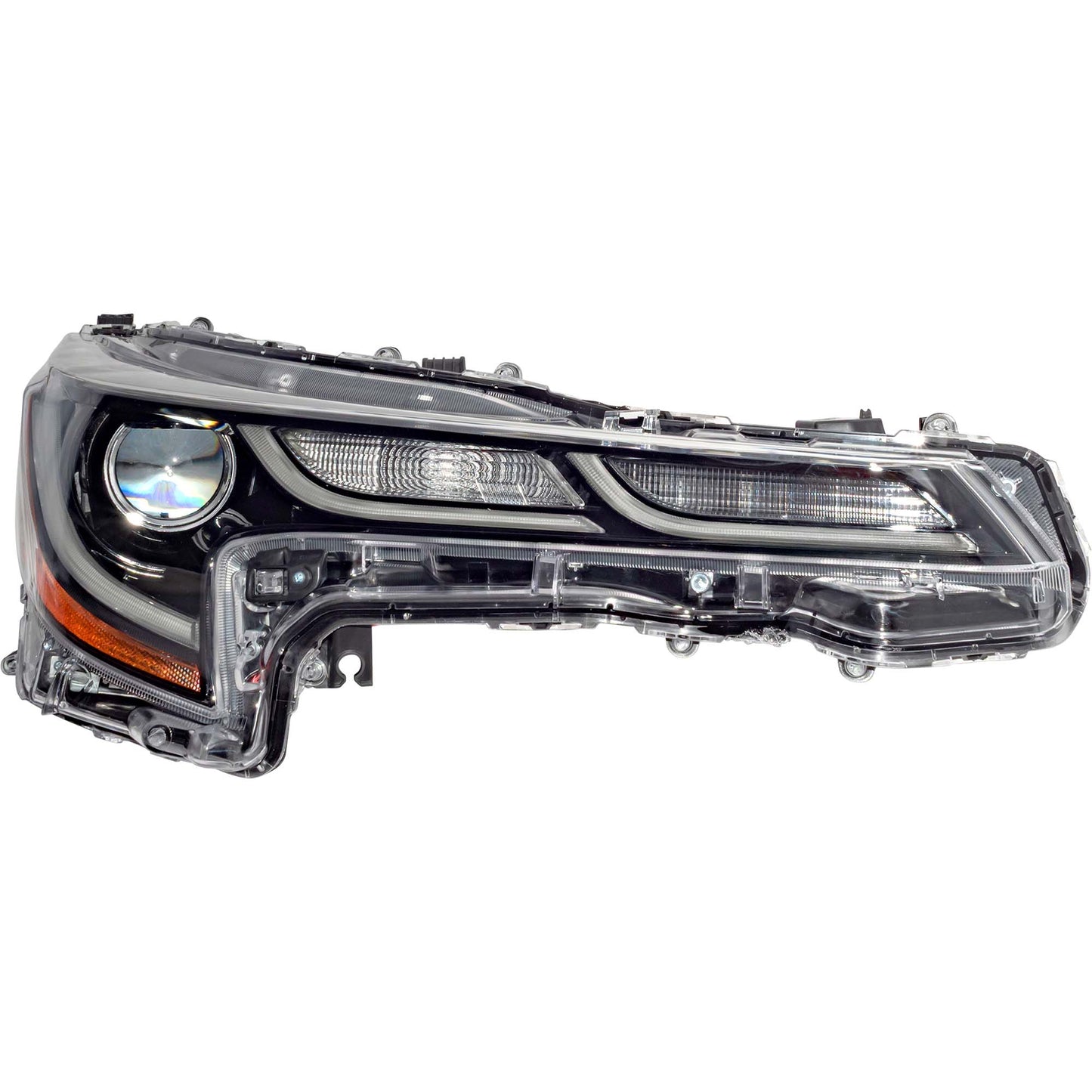 Brock Passenger Side Right LED Combination Headlight Assembly Compatible with 2020-2022 Toyota Corolla Sedan North American Built SE/XLE/XSE Without Apex/Nightshade 6221-0204R