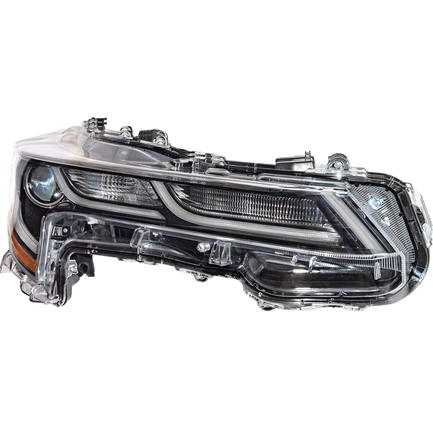 Brock Passenger Side Right LED Combination Headlight Assembly Compatible with 2020-2022 Toyota Corolla Sedan North American Built SE/XLE/XSE Without Apex/Nightshade 6221-0204R