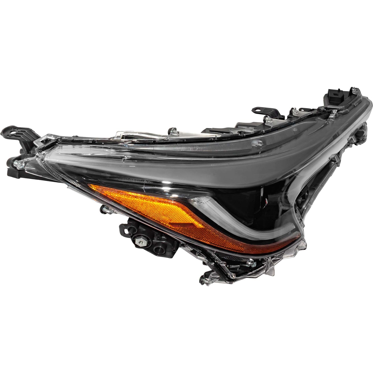 Brock Passenger Side Right LED Combination Headlight Assembly Compatible with 2020-2022 Toyota Corolla Sedan North American Built SE/XLE/XSE Without Apex/Nightshade 6221-0204R