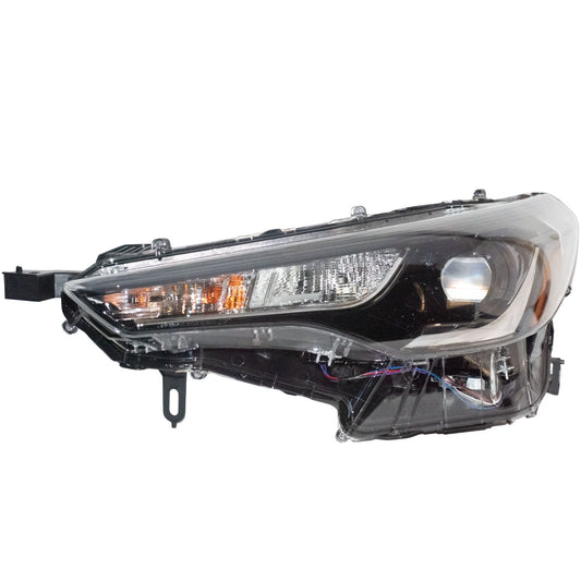 Headlight for 2022-2025 Corolla Cross LED Chrome Trim L/LE w/o LED Signal Hybrid S/SE 811500A230 Left TO2502313
