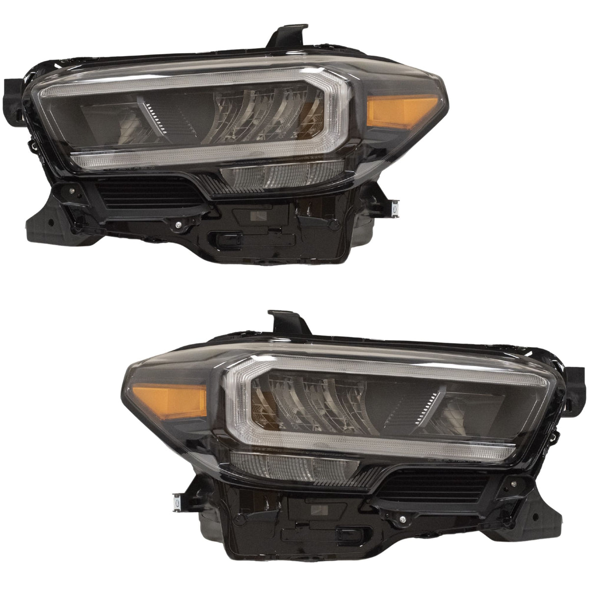 LED Headlight for 2020-2023 Tacoma TRD Pro w/ LED Signal-Black Bezel 8115004300 Set TO2502295