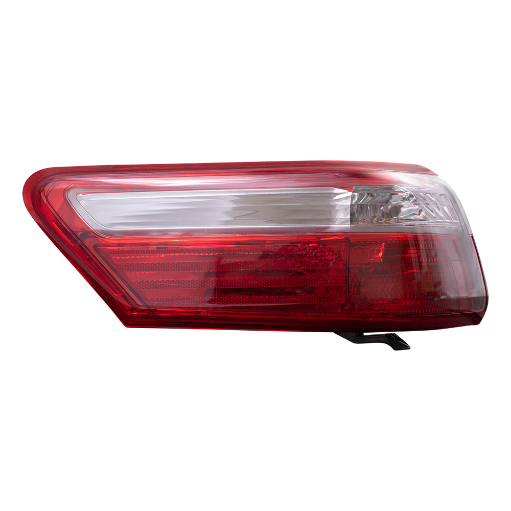 Brock Replacement Drivers Taillight Quarter Panel Mounted Tail Lamp Compatible with 07-09 Camry 8156006240
