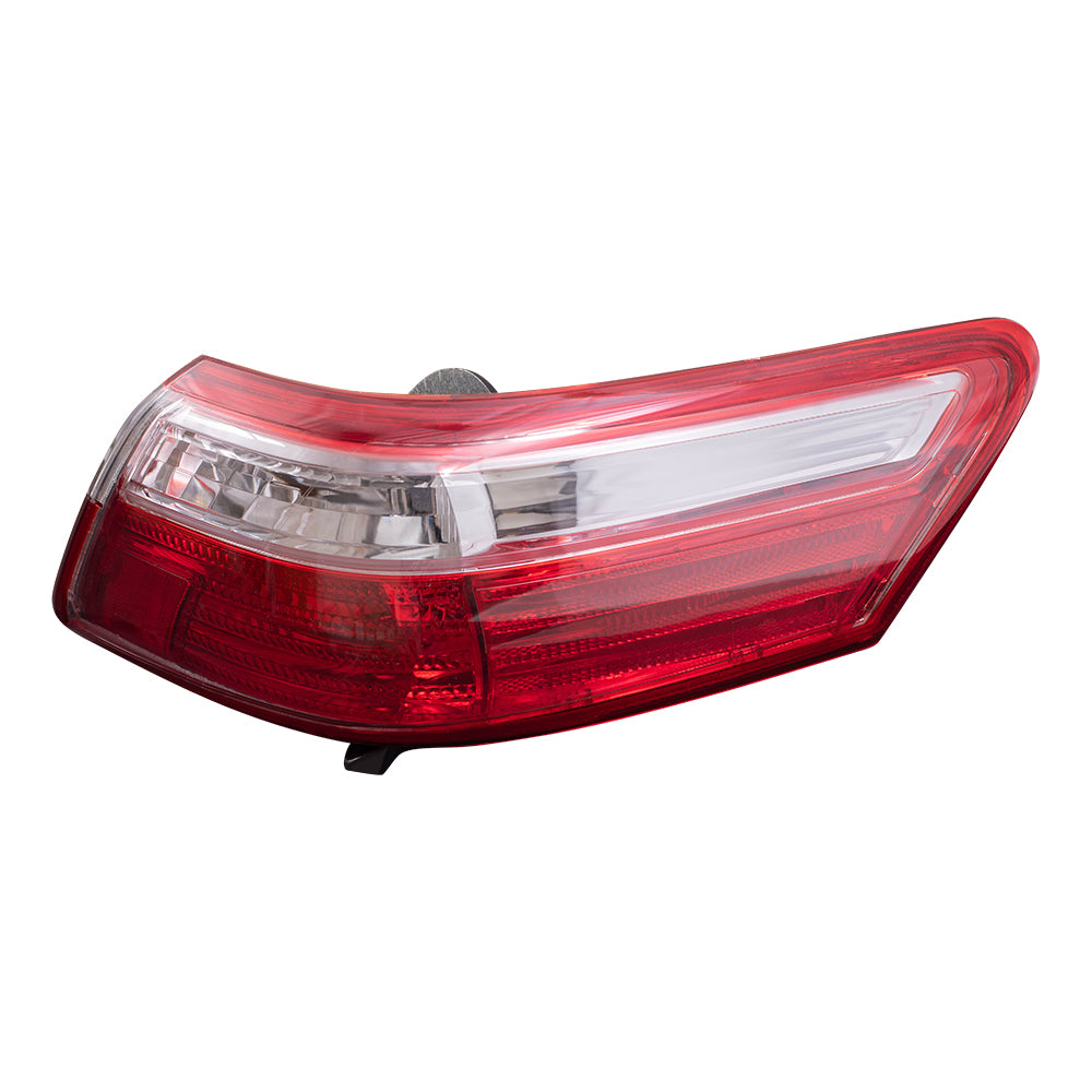 Brock Replacement Passengers Taillight Quarter Panel Mounted Tail Lamp Compatible with 07-09 Camry 8155133340