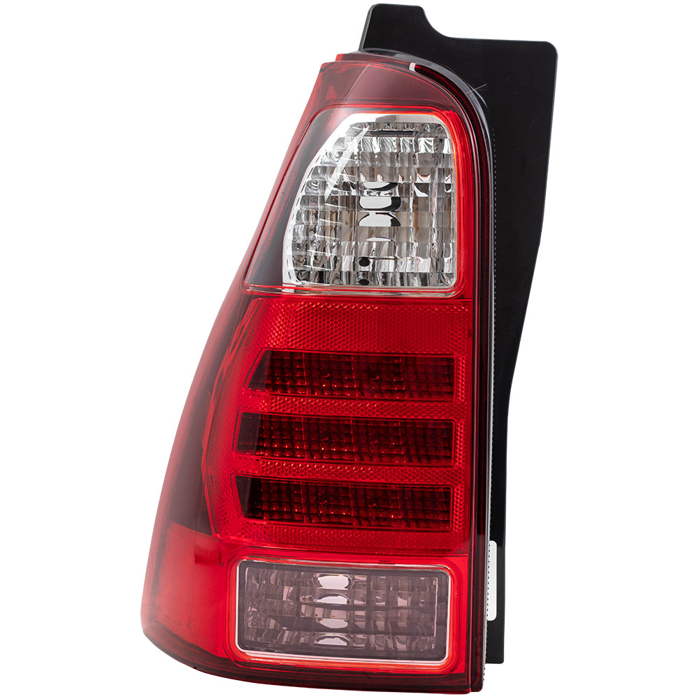 Brock Replacement Drivers Taillight Tail Lamp Compatible with 06-09 4Runner 81561-35280