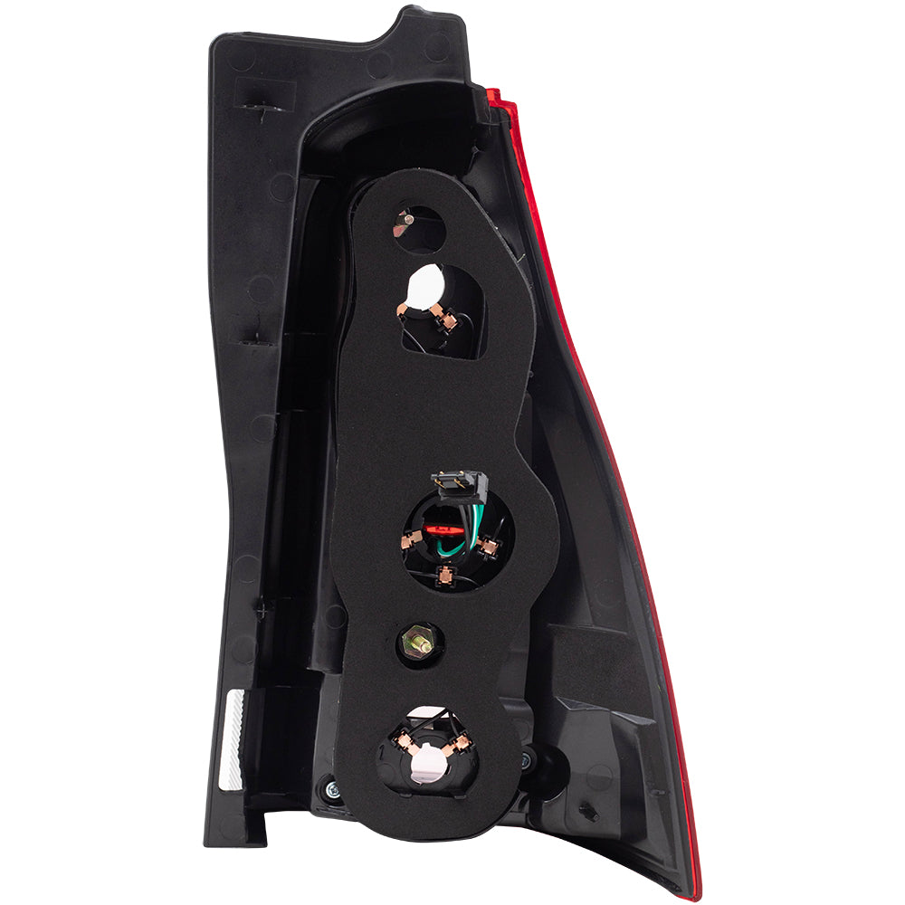 Brock Replacement Drivers Taillight Tail Lamp Compatible with 06-09 4Runner 81561-35280