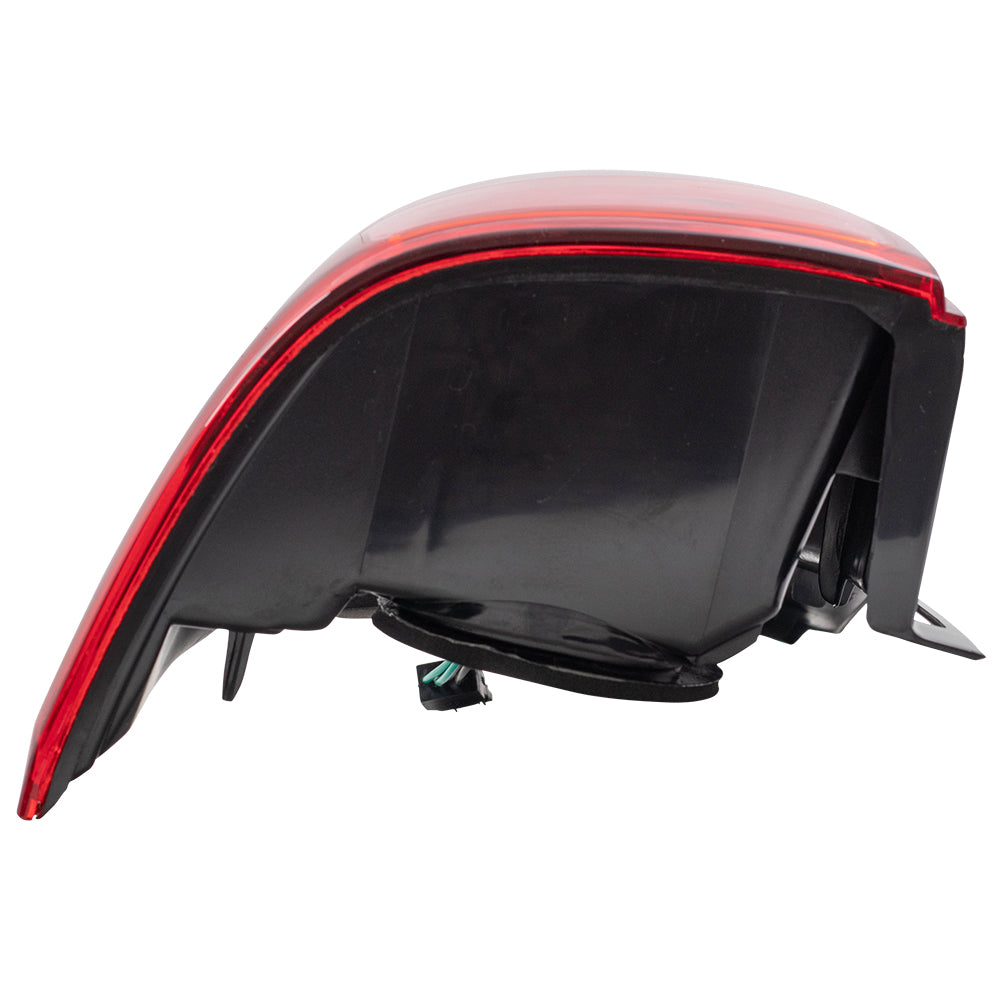 Brock Replacement Drivers Taillight Tail Lamp Compatible with 06-09 4Runner 81561-35280