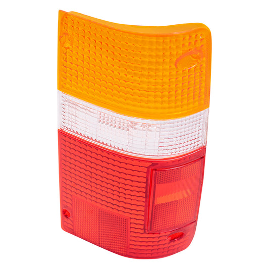 Brock Replacement Passengers Taillight Tail Lamp Lens Compatible with 89-95 Pickup Truck 8156189166