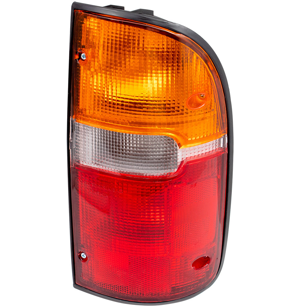 Brock Replacement Passengers Taillight Tail Lamp Compatible with 95-00 Tacoma Pickup Truck 81550-04030