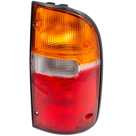 Brock Replacement Passengers Taillight Tail Lamp Compatible with 95-00 Tacoma Pickup Truck 81550-04030