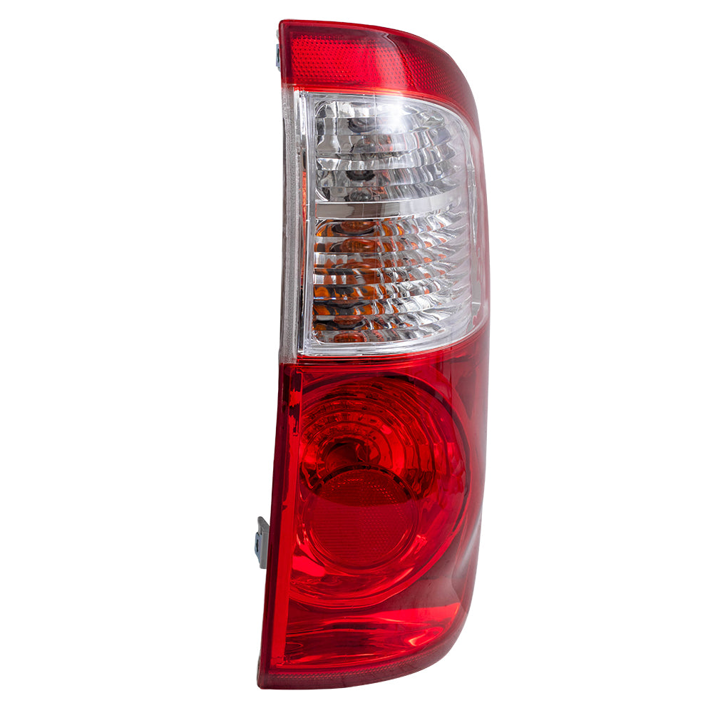 Brock Replacement Passenger Side Tail Light Assembly Compatible with 2004-2006 Tundra Double Cab with Standard Bed