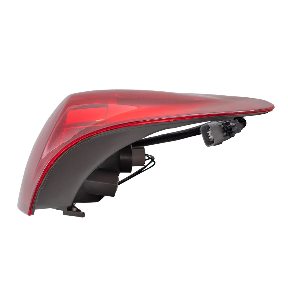Brock Replacement Drivers Taillight Tail Lamp Compatible with 2007-2009 Tundra Pickup Truck 81560-0C070