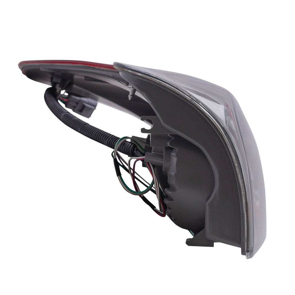 Brock Replacement Drivers Taillight Tail Lamp Compatible with 2007-2009 Tundra Pickup Truck 81560-0C070